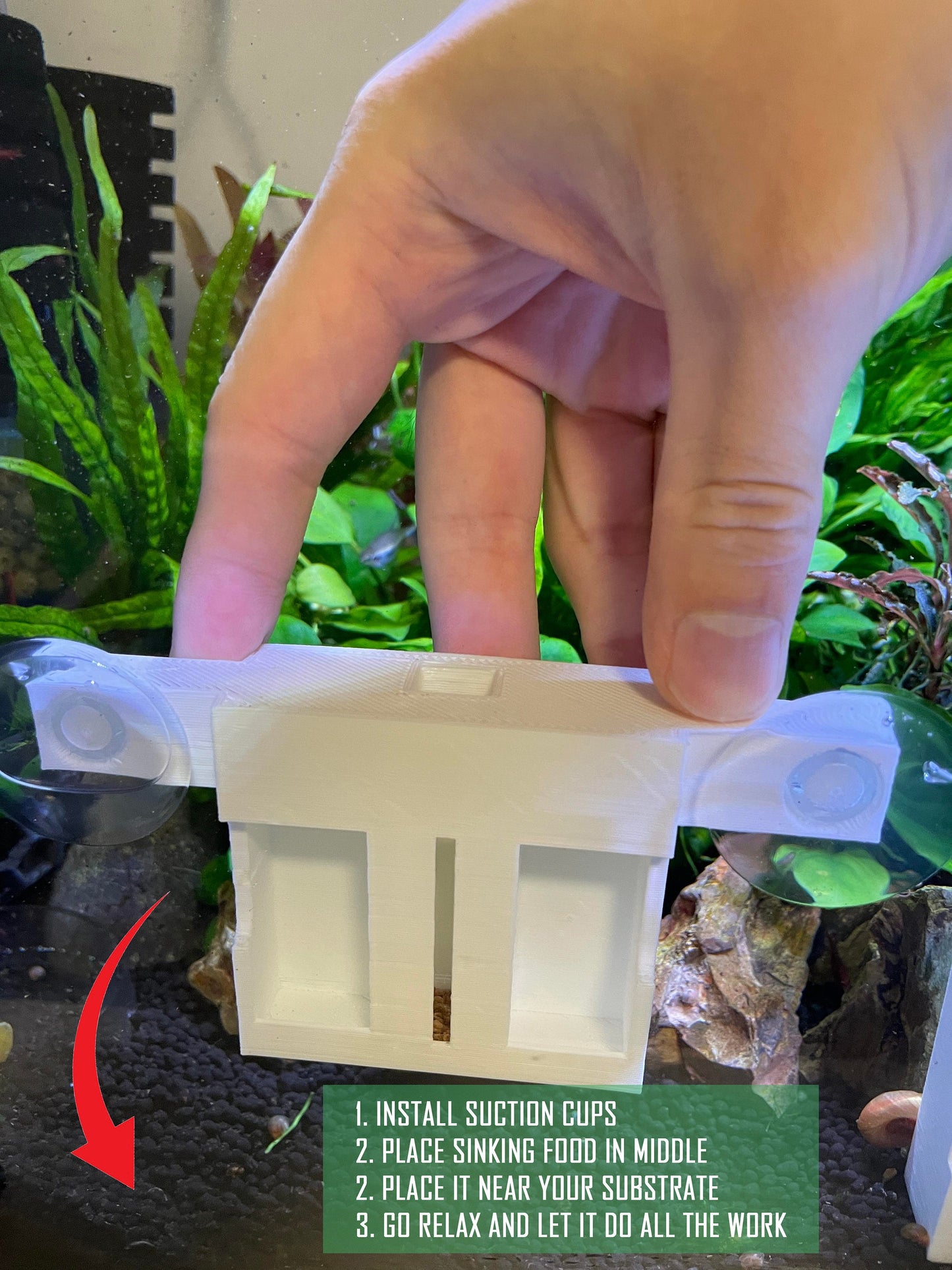 Snail Trap for Aquarium - Pest Snails Catcher Overnight
