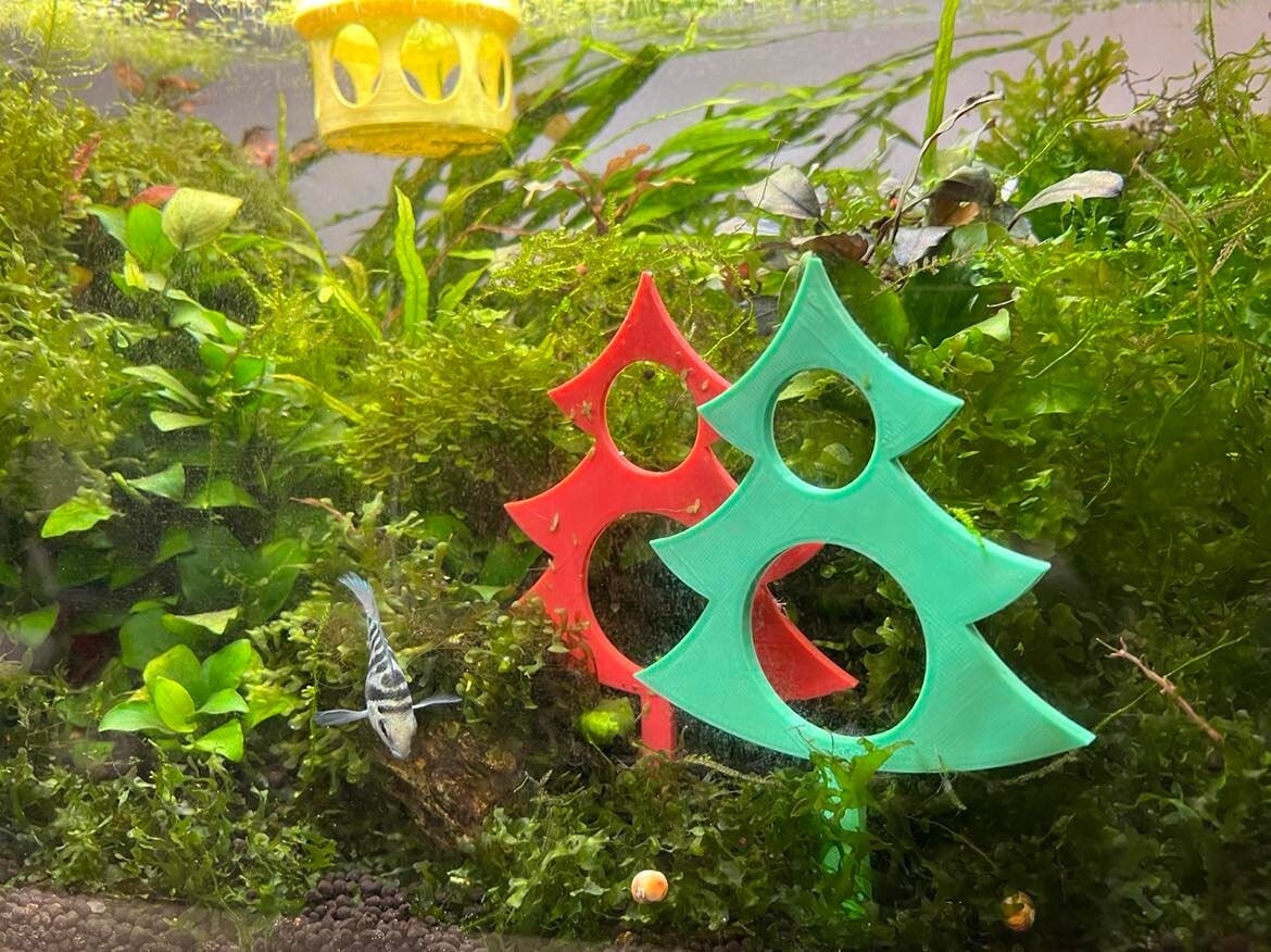 Aquarium Christmas Trees (Pack of 2)