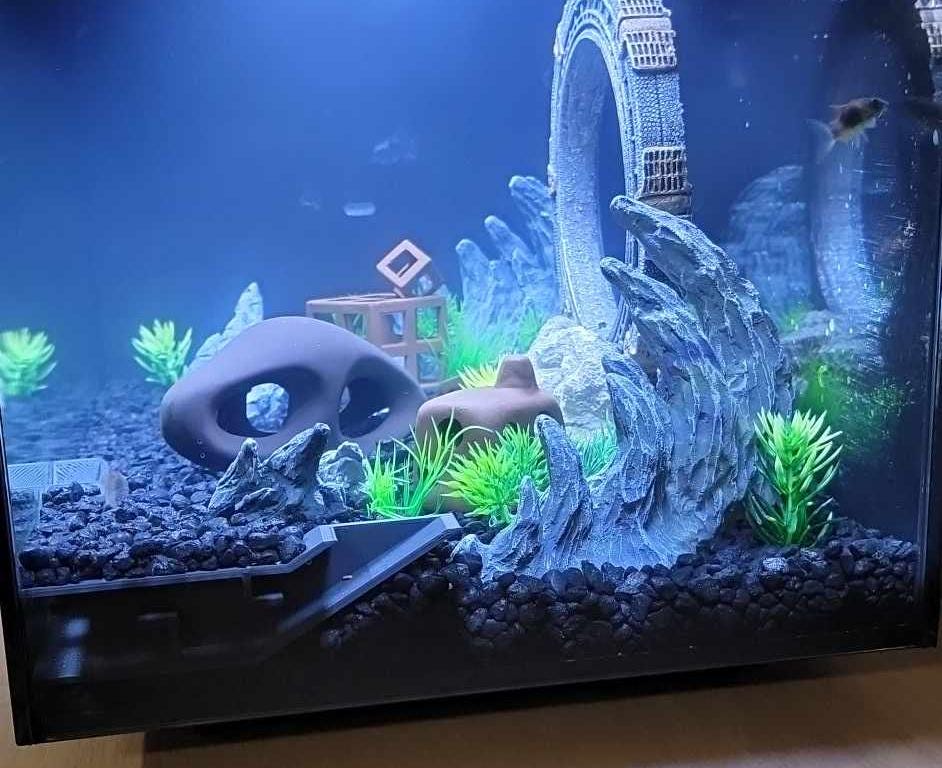 Underground Corner Shrimp Tunnel - Two Pieces Connection