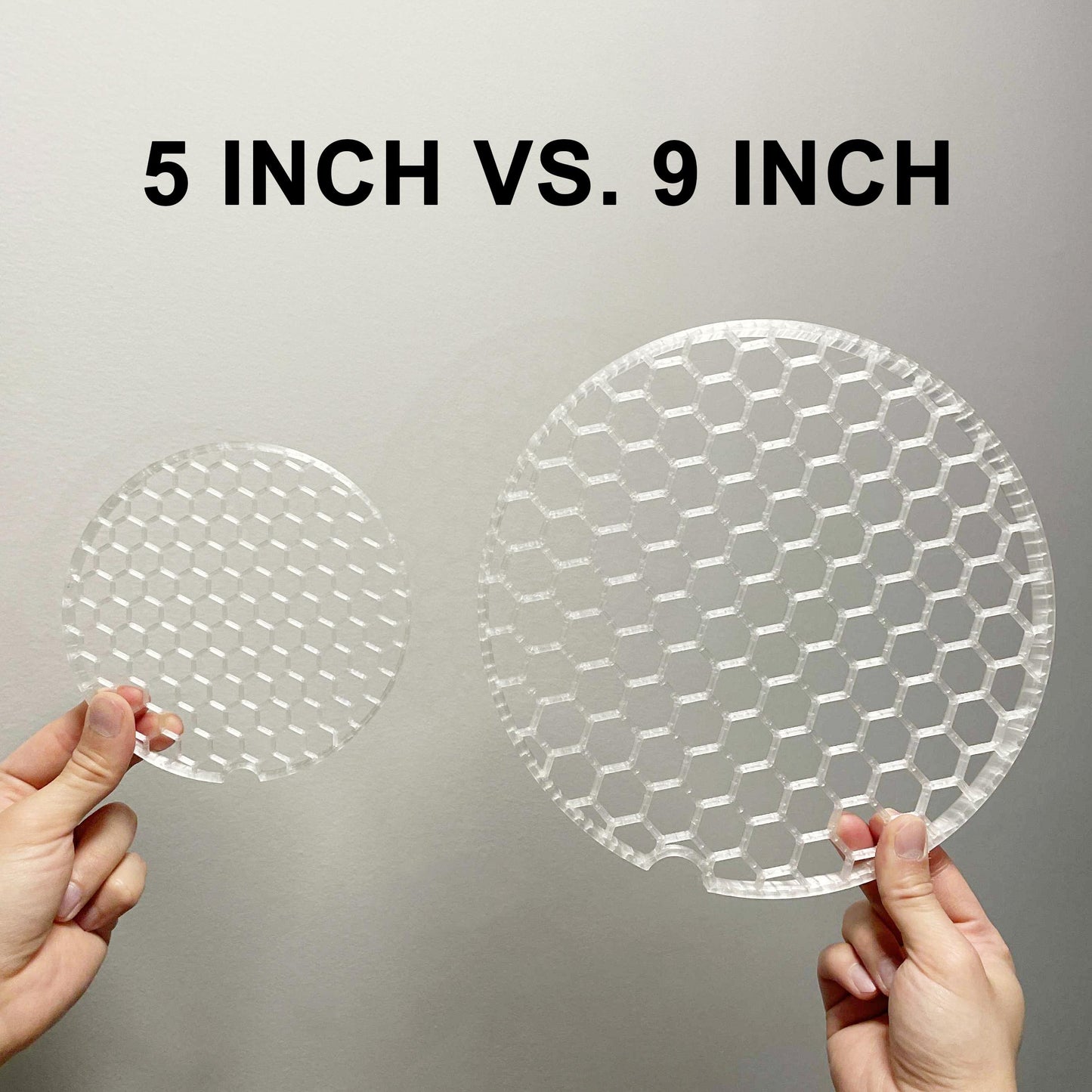 Custom Honeycomb Lid for Round Nano Fish Tank