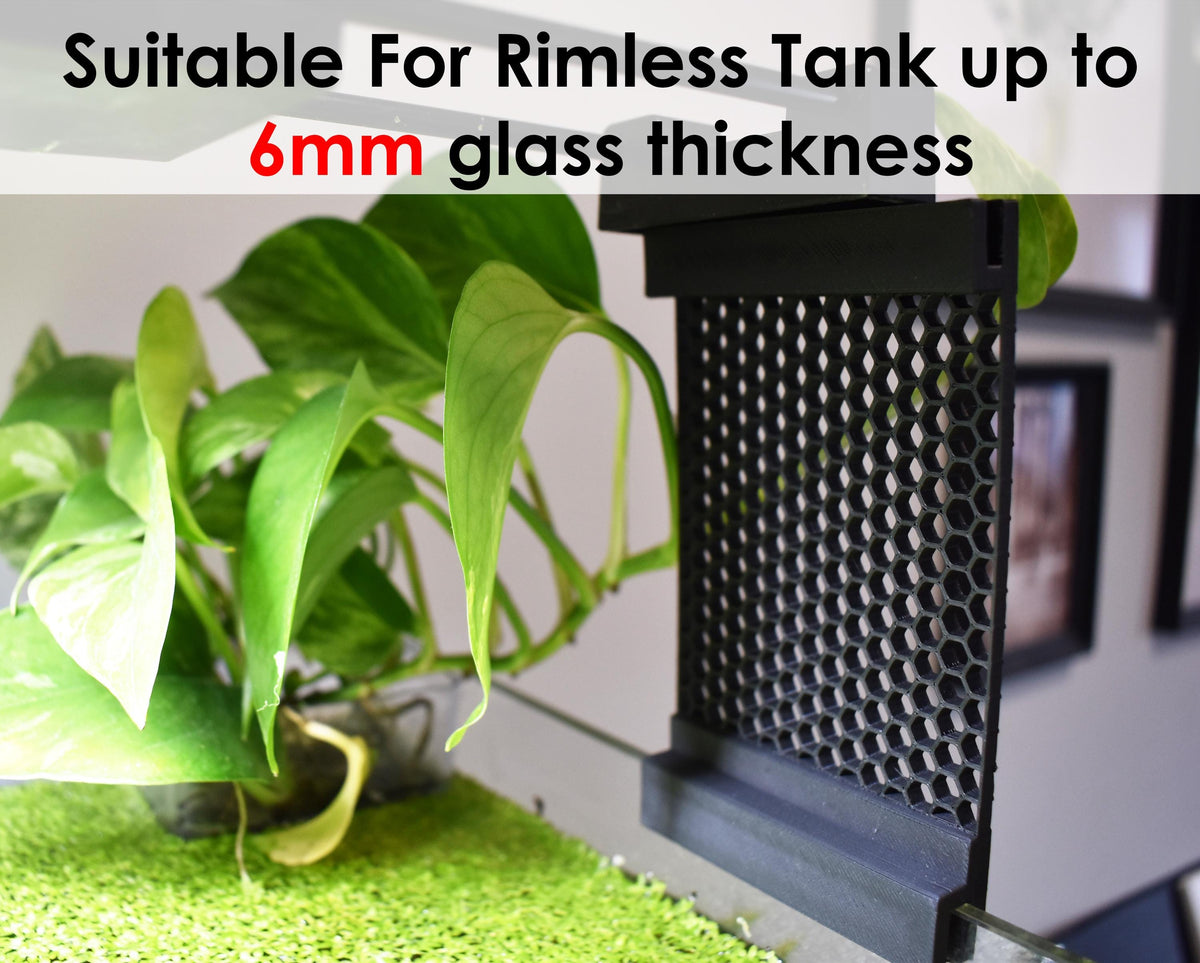 Rimless Aquarium Light Riser