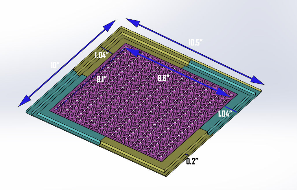 Custom Nano Fish Tank Lid – Full-Service Design & 3D Printing. Unique Designed Lids Perfect Fit For Fish