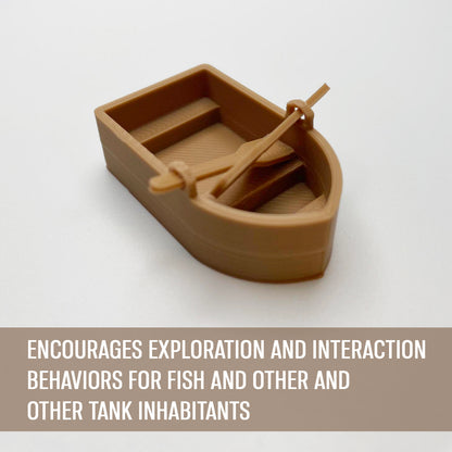 Mini Floating Boat For Aquarium Decoration