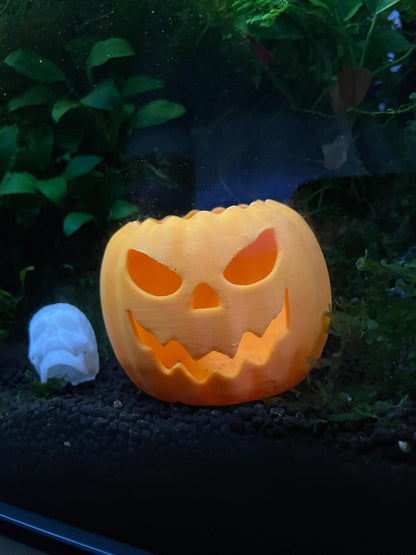 Halloween Pumpkin Decor For Aquarium Fish Tank, Happy Halloween Aquarium Decor