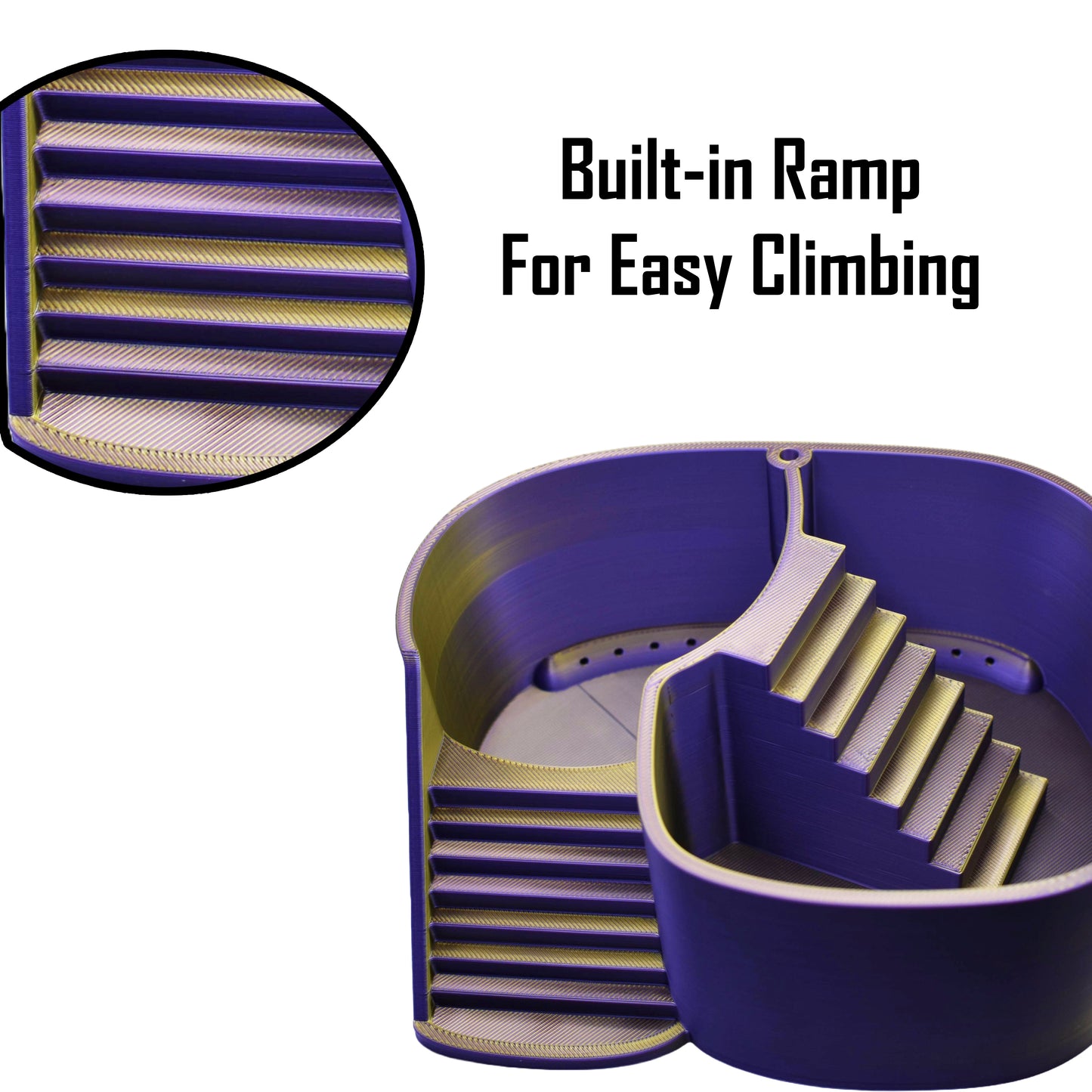 Dual Zone Bubbler Hermit Crab Swimming Pool