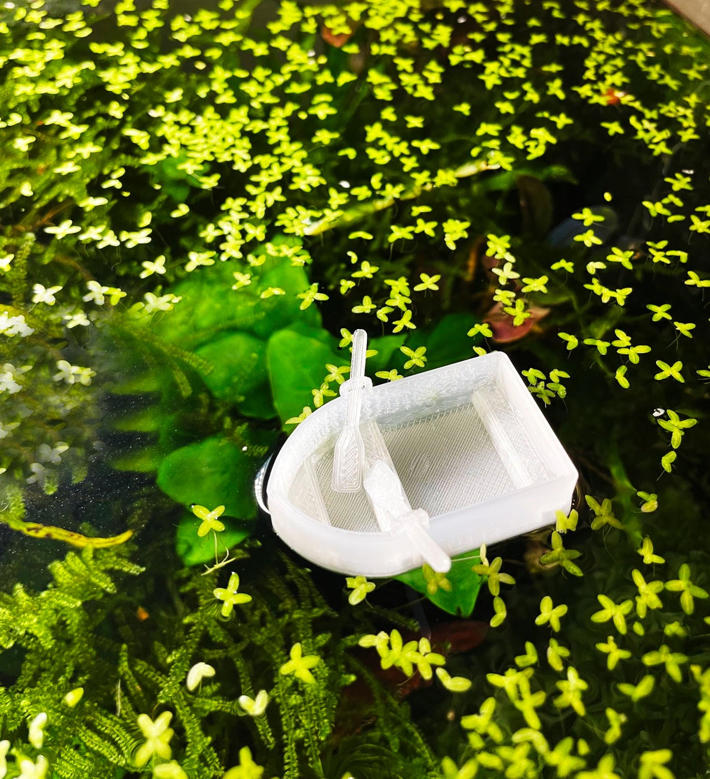 Mini Floating Boat For Aquarium Decoration