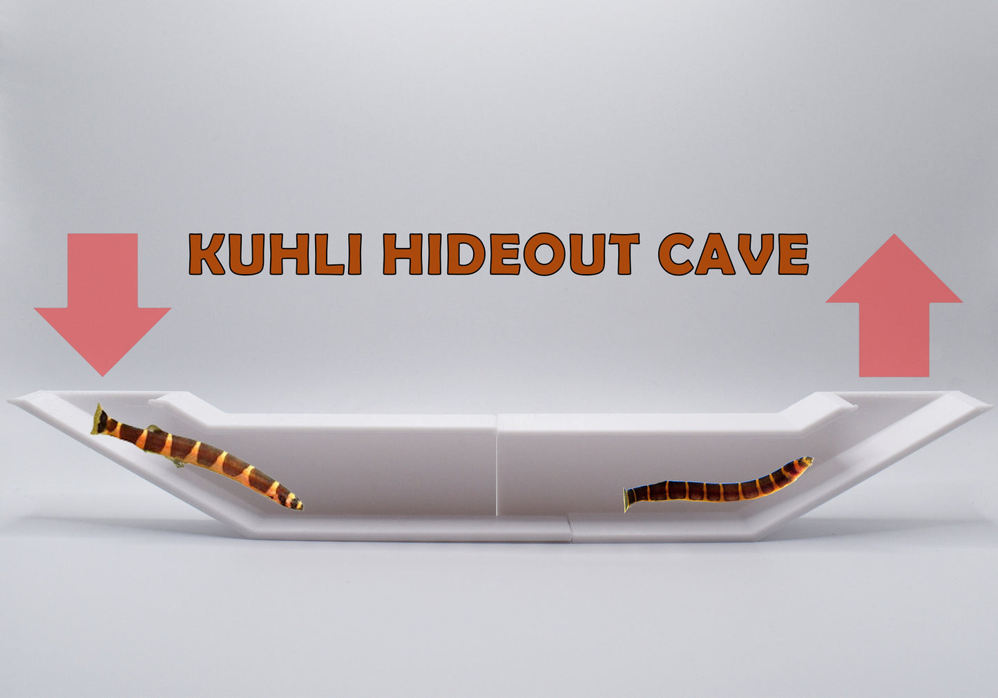 3D Printed Kuhli Cave Tunnel. Extended Underground Tunnel For Kuhli Loach Lover. Corner Tunnel For Kuhli Loach. Fast Shipping from Canada.