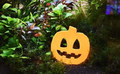 Halloween Decoration For Aquarium - Ghost, Pumpking and Bat