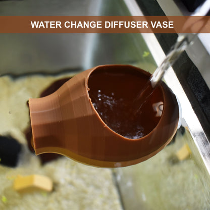 Aquarium Water Change Diffuser Vase and Betta Hammock, Multifunctional Purposes Vase, Aquarium Safe Plastic. Fast Shipping from Canada.