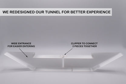 3D Printed Kuhli Cave Tunnel. Extended Underground Tunnel For Kuhli Loach Lover. Corner Tunnel For Kuhli Loach. Fast Shipping from Canada.