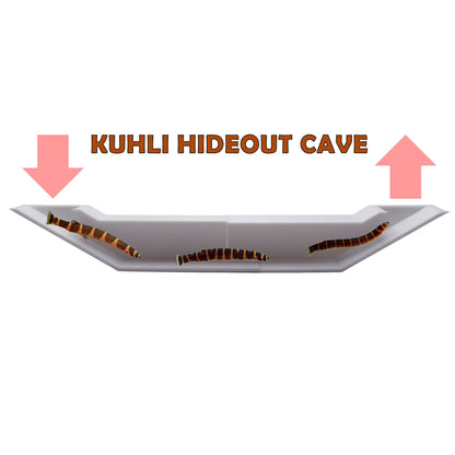 3D Printed Kuhli Cave Tunnel. Extended Underground Tunnel For Kuhli Loach Lover. Corner Tunnel For Kuhli Loach. Fast Shipping from Canada.