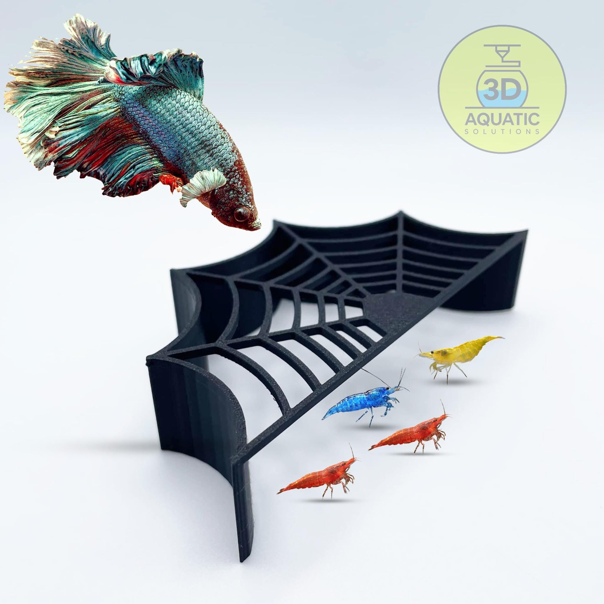 Squid Protection Device Spider Shrimp Guard to Prevent Predator Fish, Ultimate Breeding Protec ...