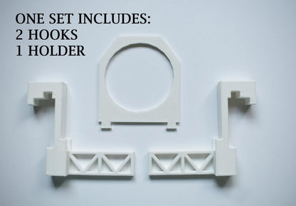 Inverted Betta Tank Holder. Panoramic View for Betta Fish.