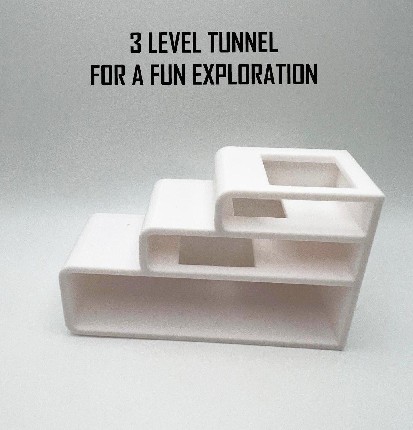 Aquarium 3 Level Shrimp Complex, Aquarium Shrimp Tunnel For Fun Activities