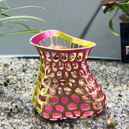 Plant Holder For Aquatic Plants. Aquarium Plant Pot. Promoting Healthy Root Growth. For Fish Tank Aesthetic. Fast Shipping From Canada.