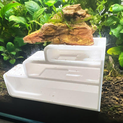 Aquarium 3 Level Shrimp Complex, Aquarium Shrimp Tunnel For Fun Activities