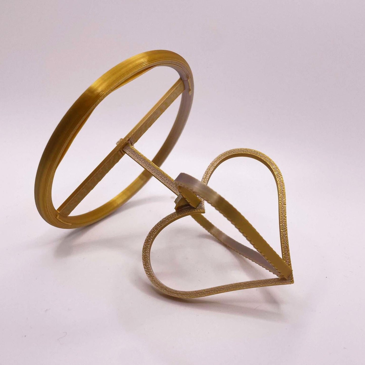 Active Floating Betta Ring Heart Shape