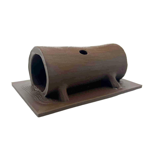 Natural Log-Style Aquarium Tunnel