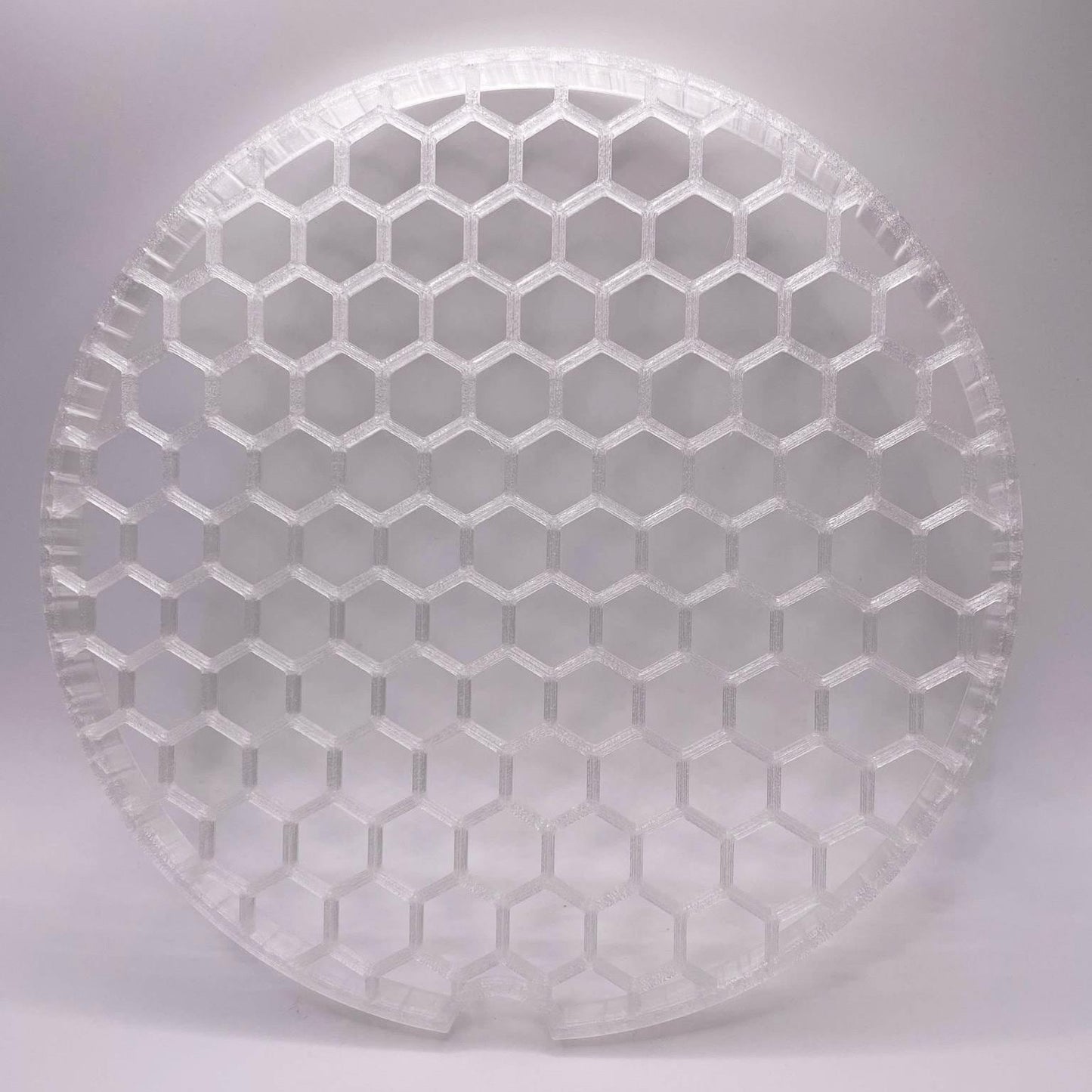 Custom Honeycomb Lid for Round Nano Fish Tank