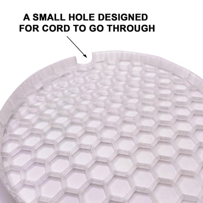 Custom Honeycomb Lid for Round Nano Fish Tank