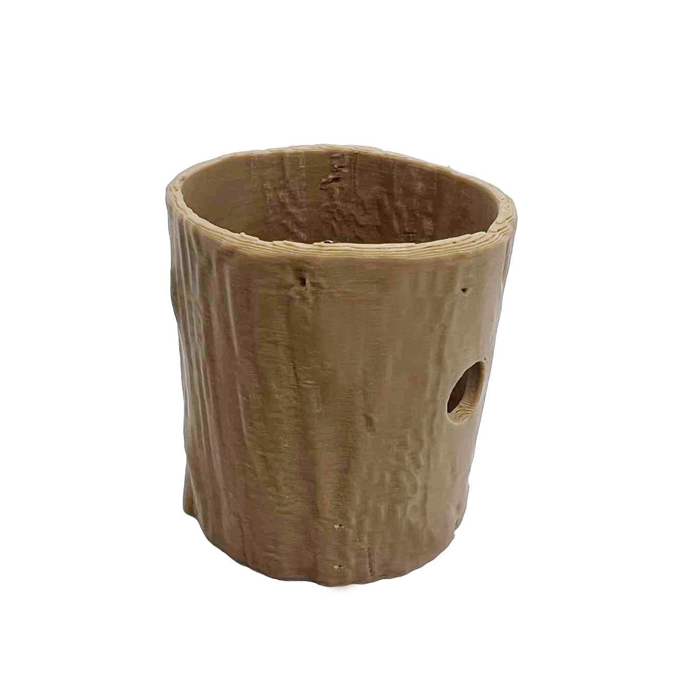 Wooden Style Plant Pot For Aquarium Fish Tank