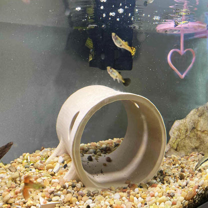 Giant Axolotl Natural Hiding Log.