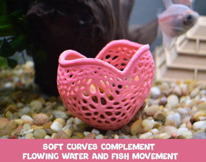 Aquarium Plant Pot Heart Shape