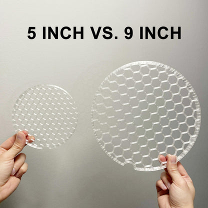 Custom Honeycomb Lid for Round Nano Fish Tank