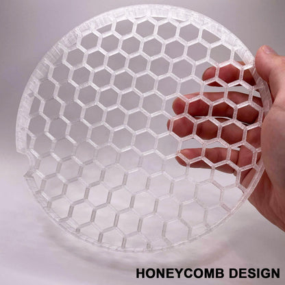 Custom Honeycomb Lid for Round Nano Fish Tank