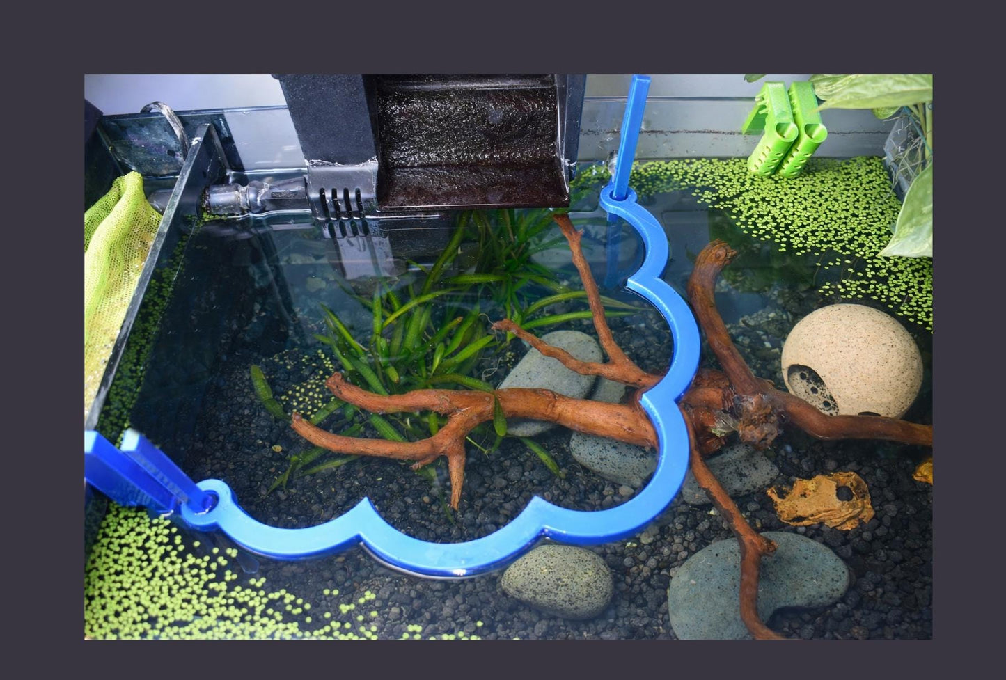 Corner Floating Corral Blocker