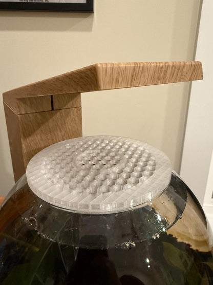 Custom Round Fish Tank Lid – Perfect Inside-Snug Fit Aquarium Cover