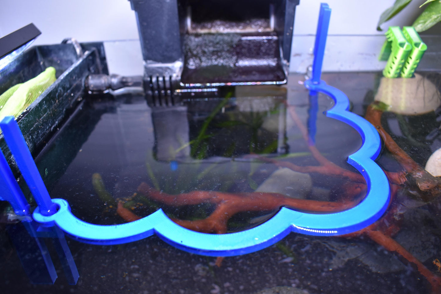 Corner Floating Corral Blocker