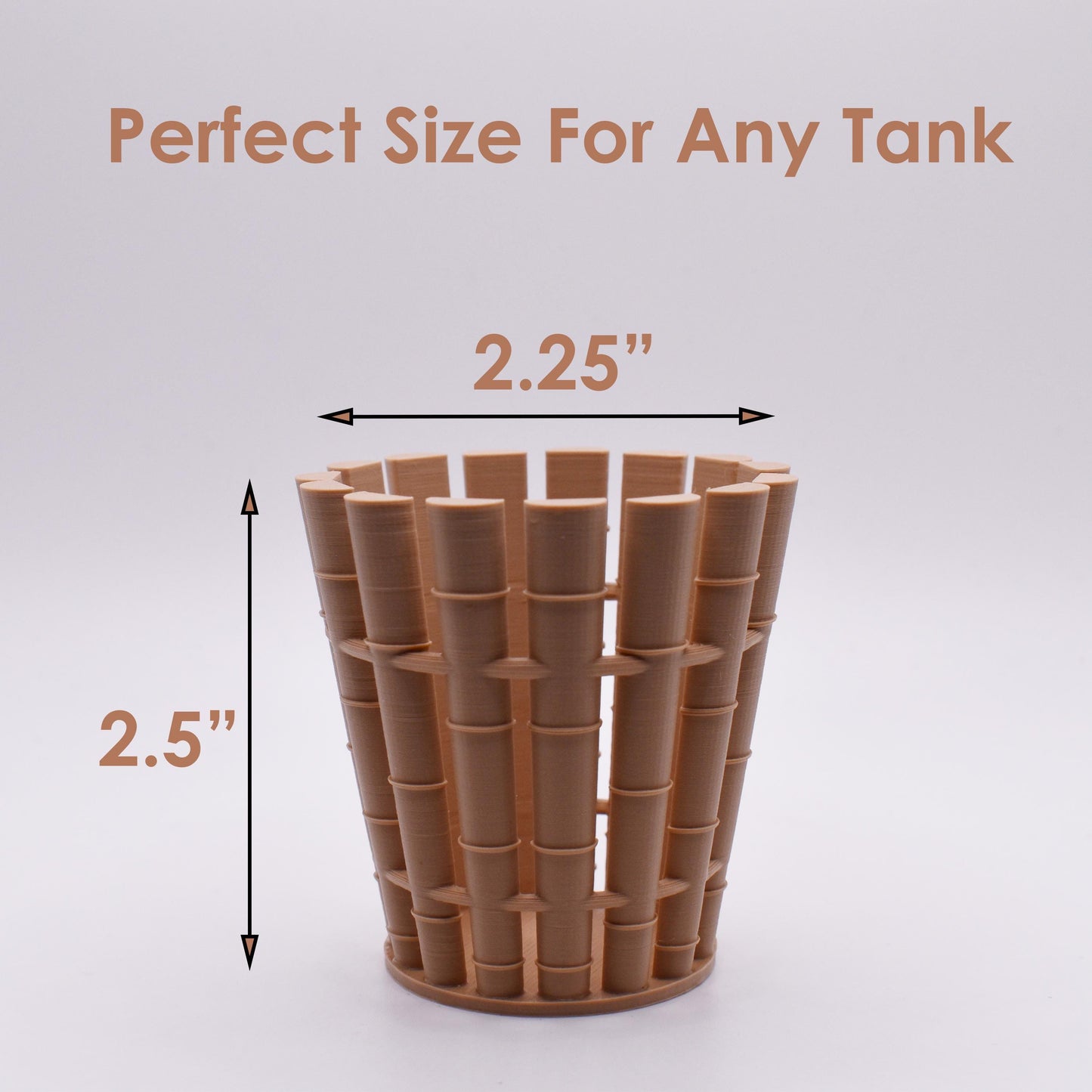 Bamboo Aquarium Barrel