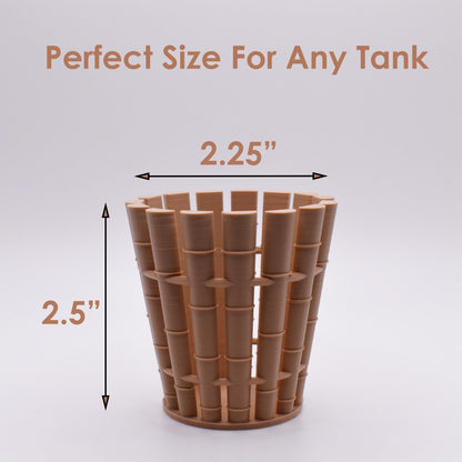 Bamboo Aquarium Barrel
