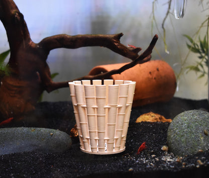 Bamboo Aquarium Barrel