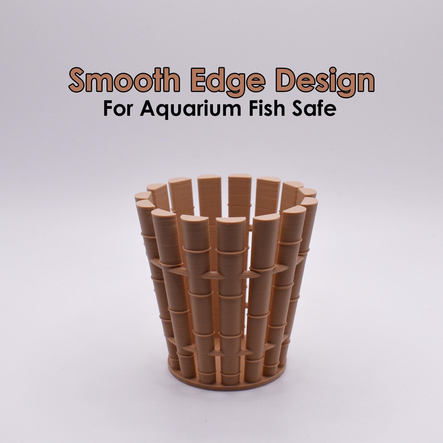 Bamboo Aquarium Barrel