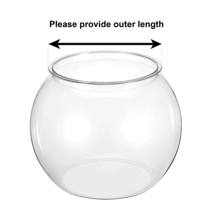 Custom Honeycomb Lid for Round Nano Fish Tank – Tailored Fit with Cord Slot. Unique Designed Lid Perfect Fit For Fish Tank.