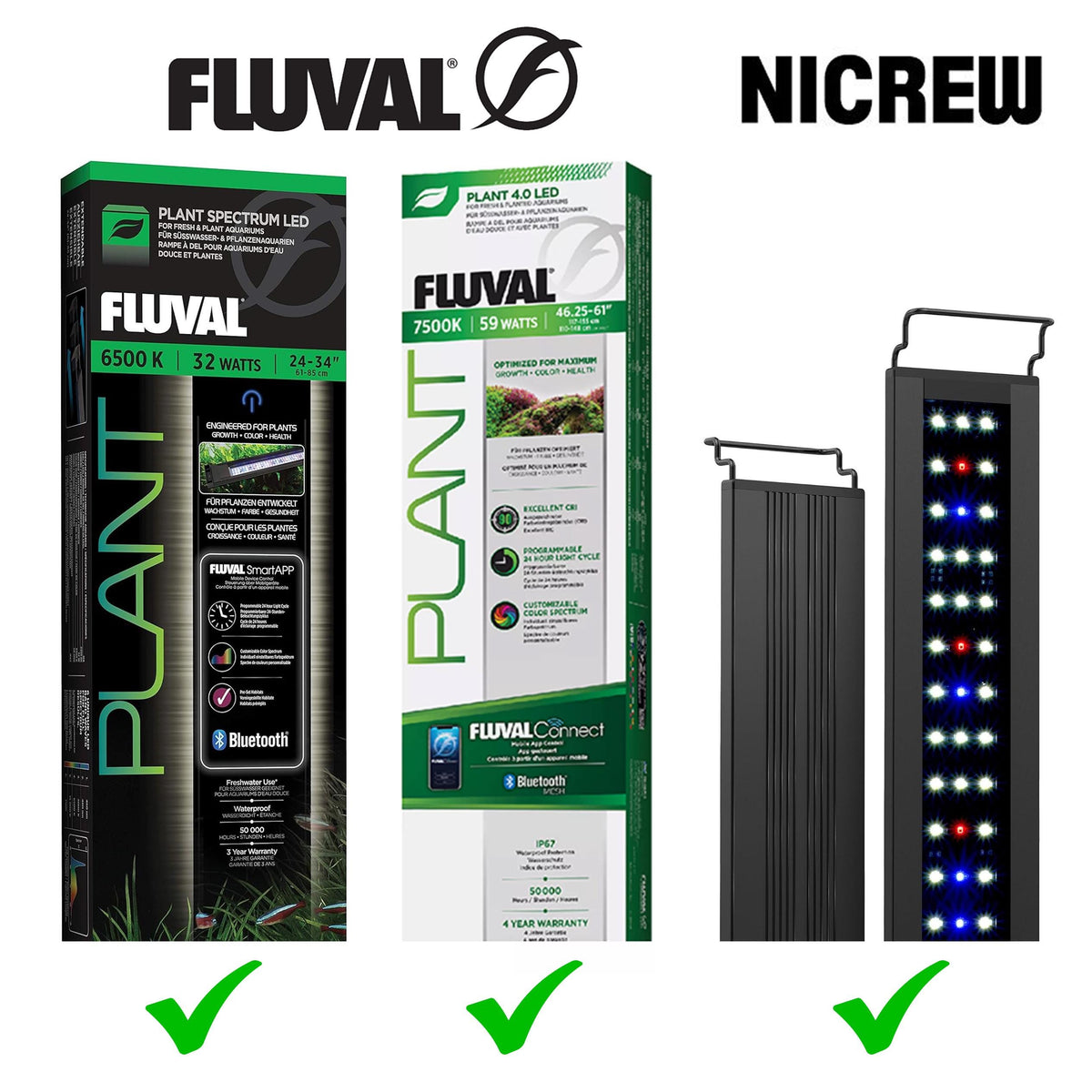 Rimless Aquarium Light Riser
