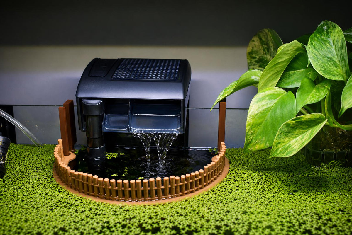 Natural Bamboo Style Floating Plant Corral
