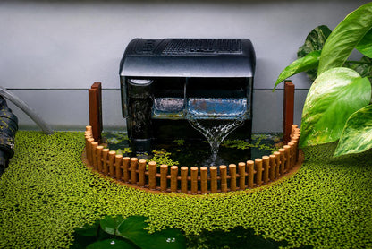 Natural Bamboo Style Floating Plant Corral