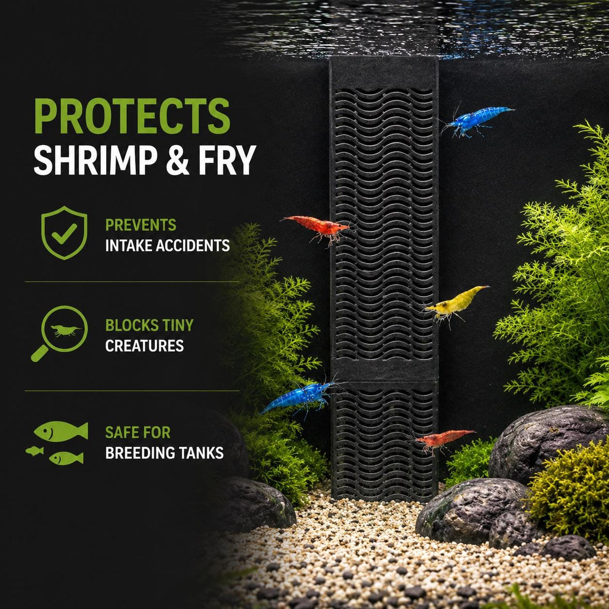 Fluval Flex 2.0 Shrimp Intake Cover