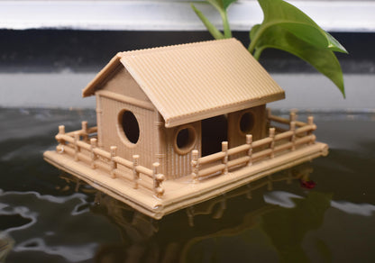Floating Bamboo House Plant Holder