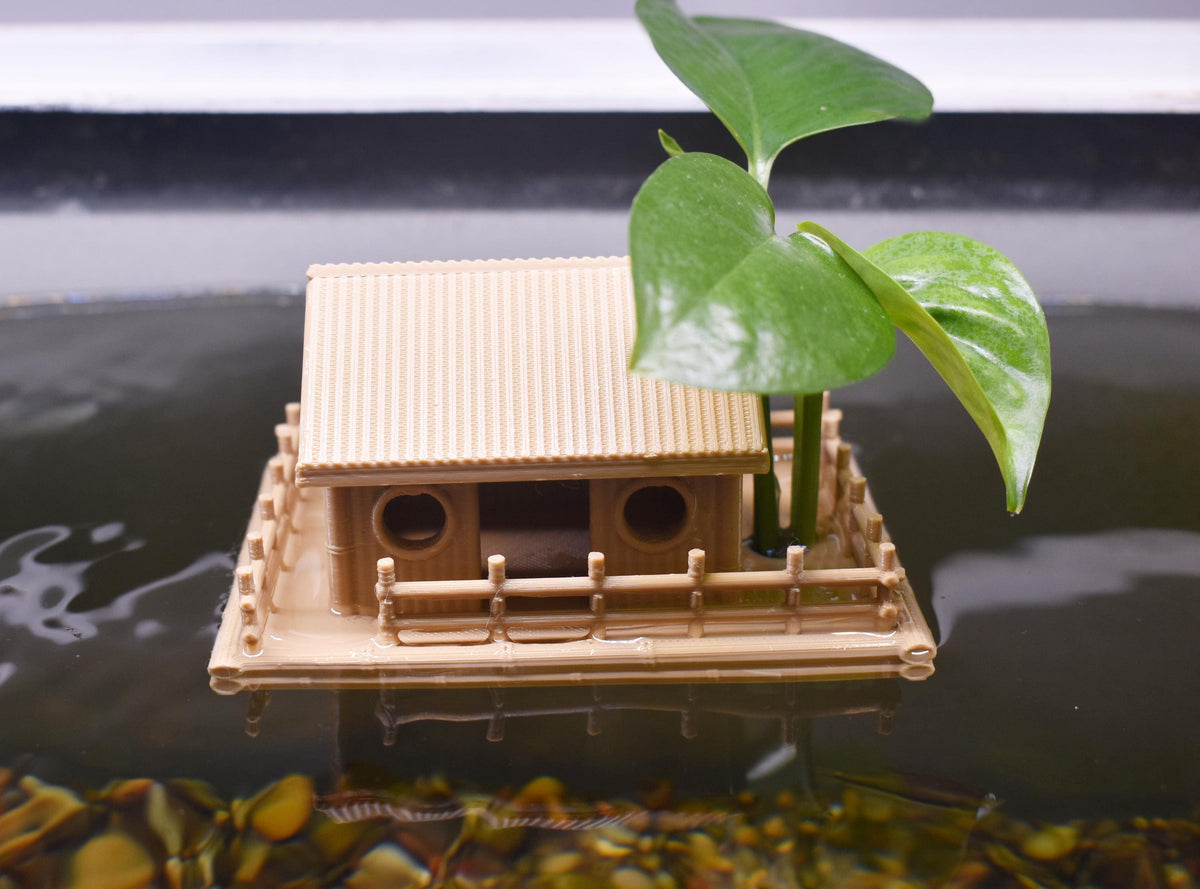 Floating Bamboo House Plant Holder