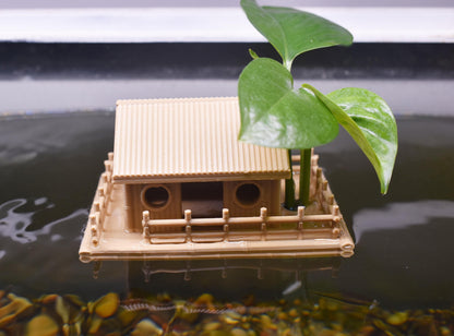 Floating Bamboo House Plant Holder