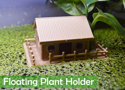 Floating Bamboo House Plant Holder