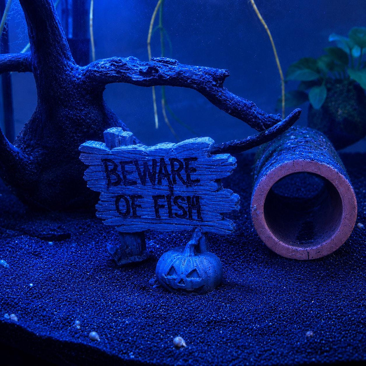 Halloween Custom Fish Sign