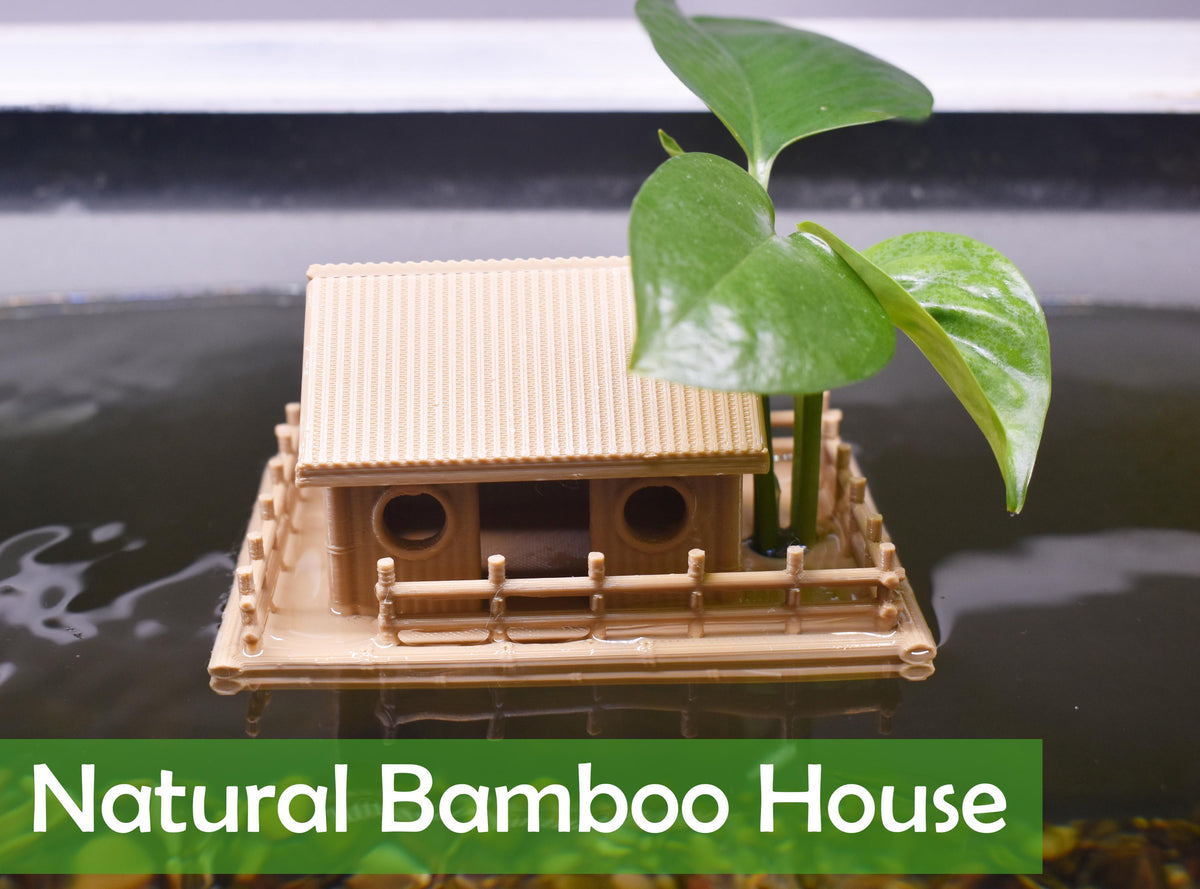 Floating Bamboo House Plant Holder