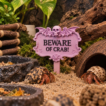 Custom Name Sign For Crabbies