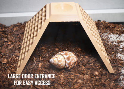 Pyramid Hide-Out For Hermit Crabs