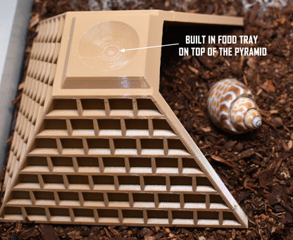 Pyramid Hide-Out For Hermit Crabs